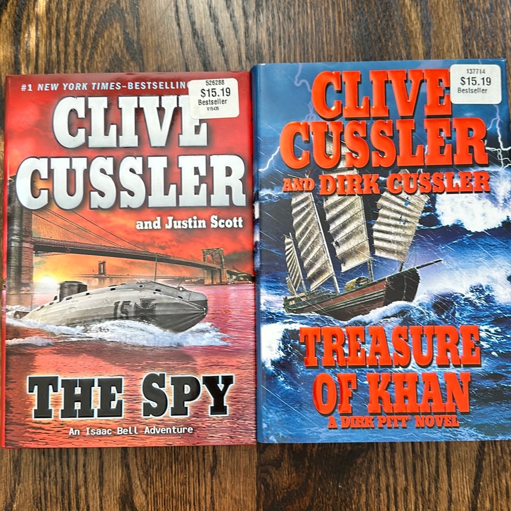 Clive Cussler Book Bundle